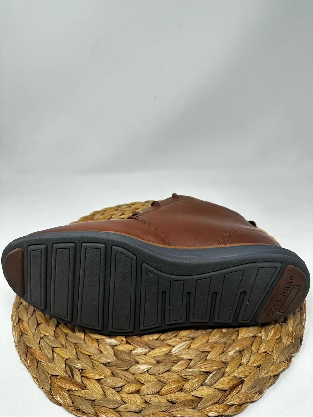 COLE HAAN OriginalGrand Remastered Waterproof Chukka Boots Woodbury Dark Roast